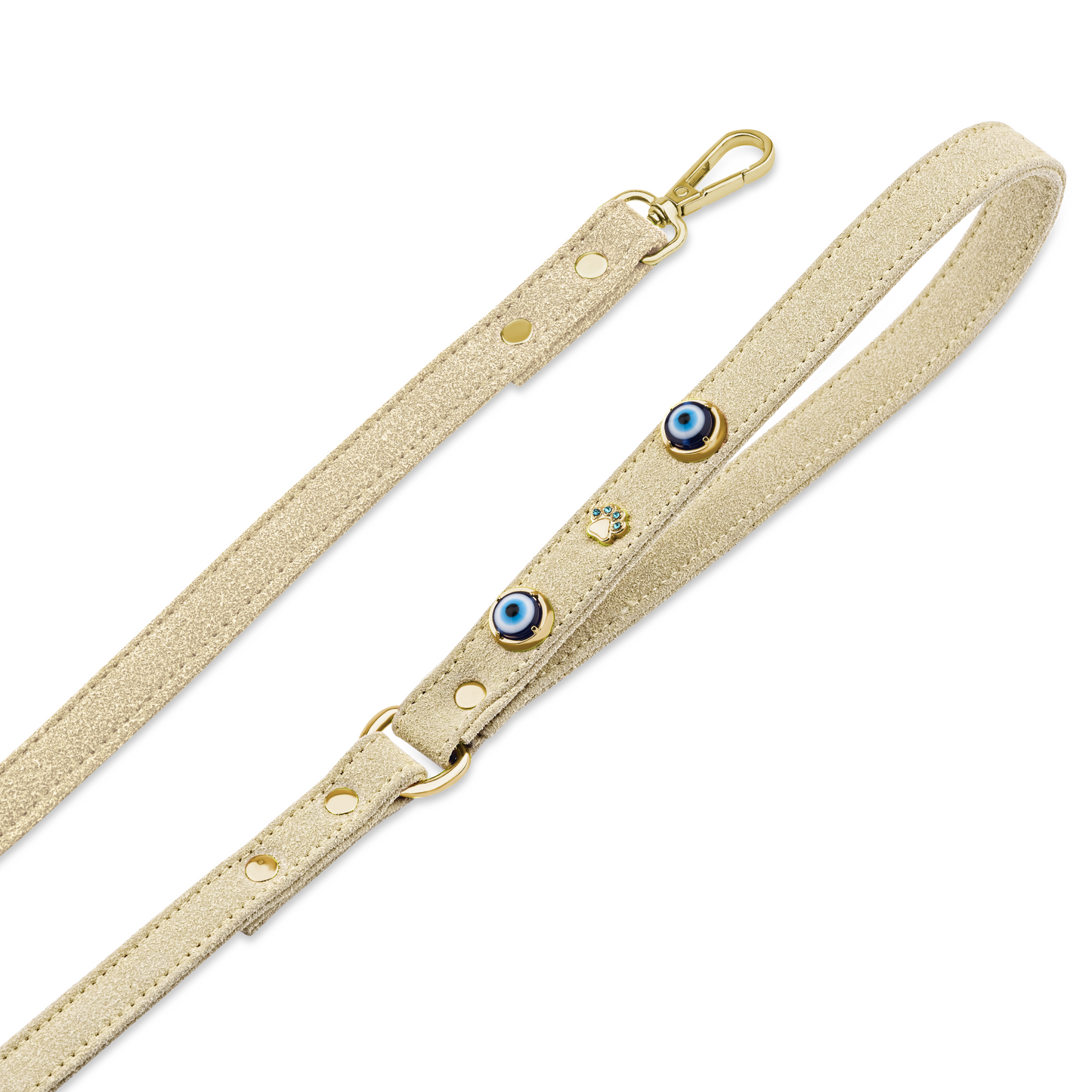 Sand Evil Eye Dog Lead PAW LONDON