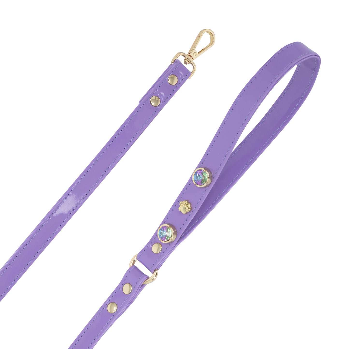 Paradise Shine Swarovski Dog Lead PAW LONDON