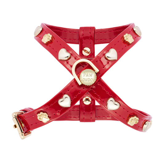 MonPaw Red Dog Harness PAW LONDON